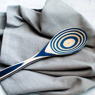 Blue Pakka Wood Spoon