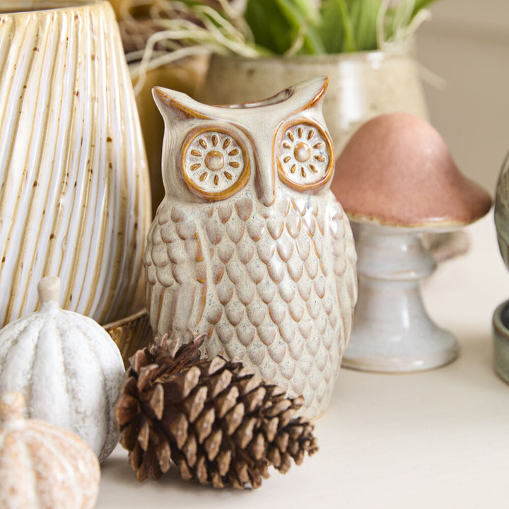 Great Grey Owl Budvase