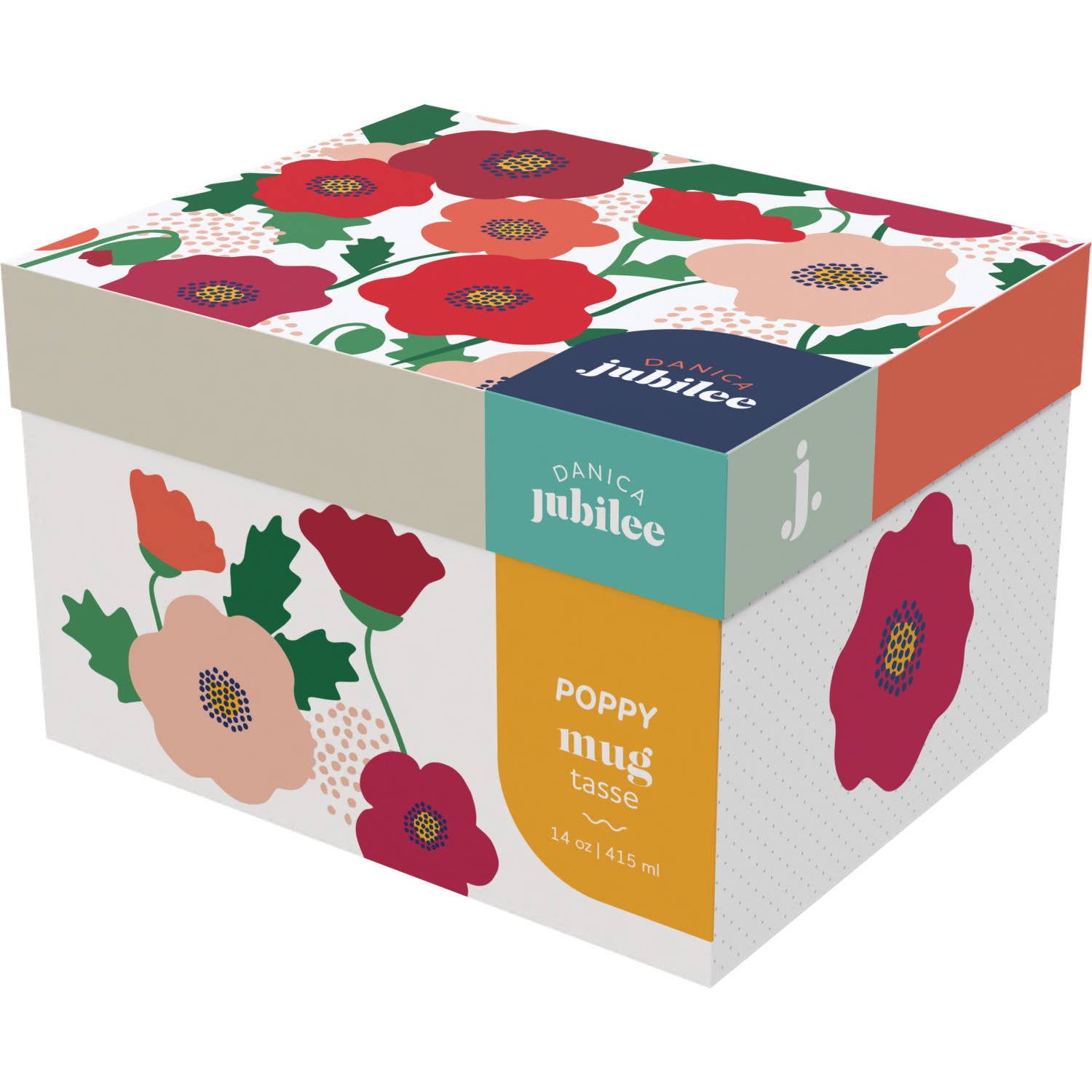Danica Jubilee Poppy Mug in a Box