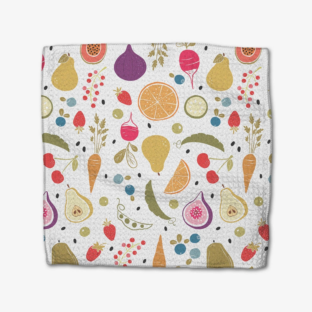 Farmers Market Geometry Dishcloth Set