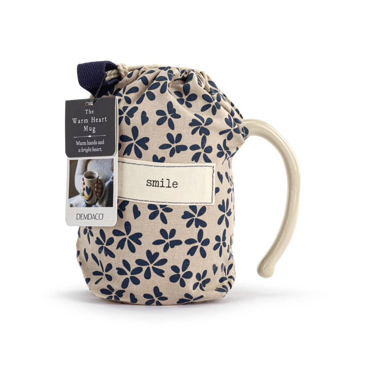 Smile Heart Stripe Mug