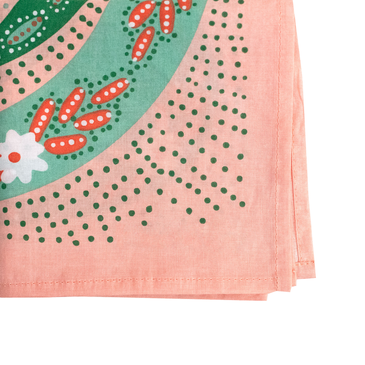Pink Snakes Bandana