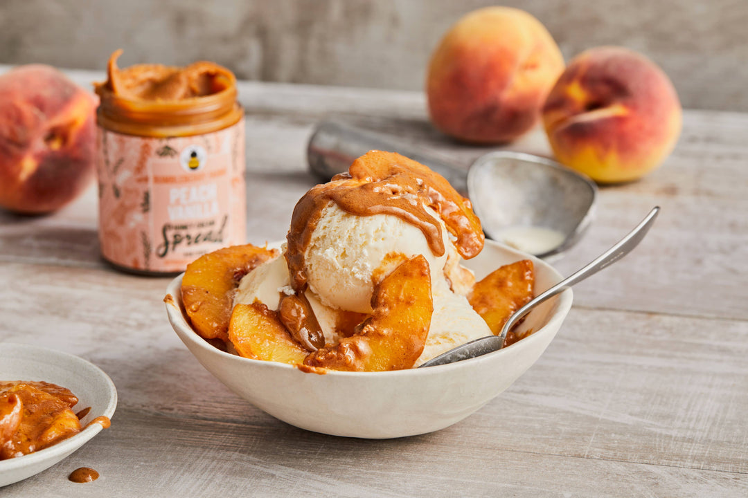 Bumbleberry Farms - NEW! Peach Vanilla Honey Cream Spread - Merry Piglets
