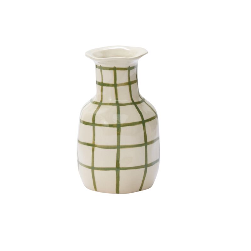 Maddy Grid Vase