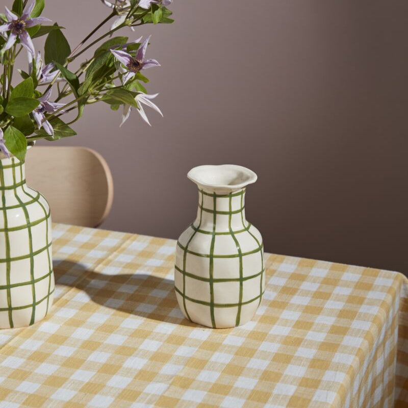 Maddy Grid Vase