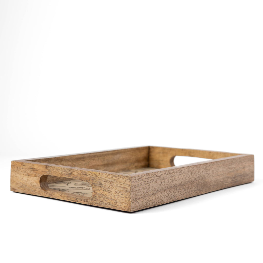 Celestial Garden Wood Tray