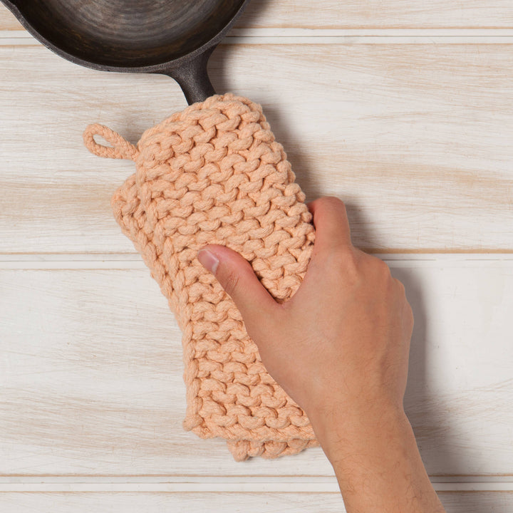 Nectar Knit Potholder - Merry Piglets