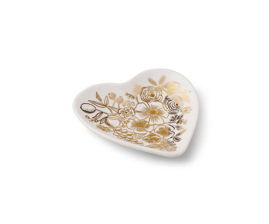 Porcelain Heart Ring Dish