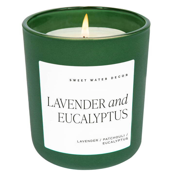 Lavender + Eucalyptus Soy Candle - Merry Piglets