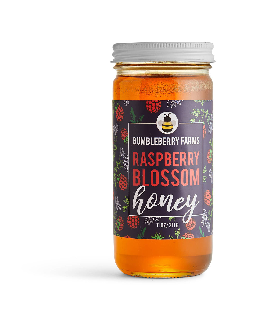 Pure Raspberry Blossom Honey - Merry Piglets