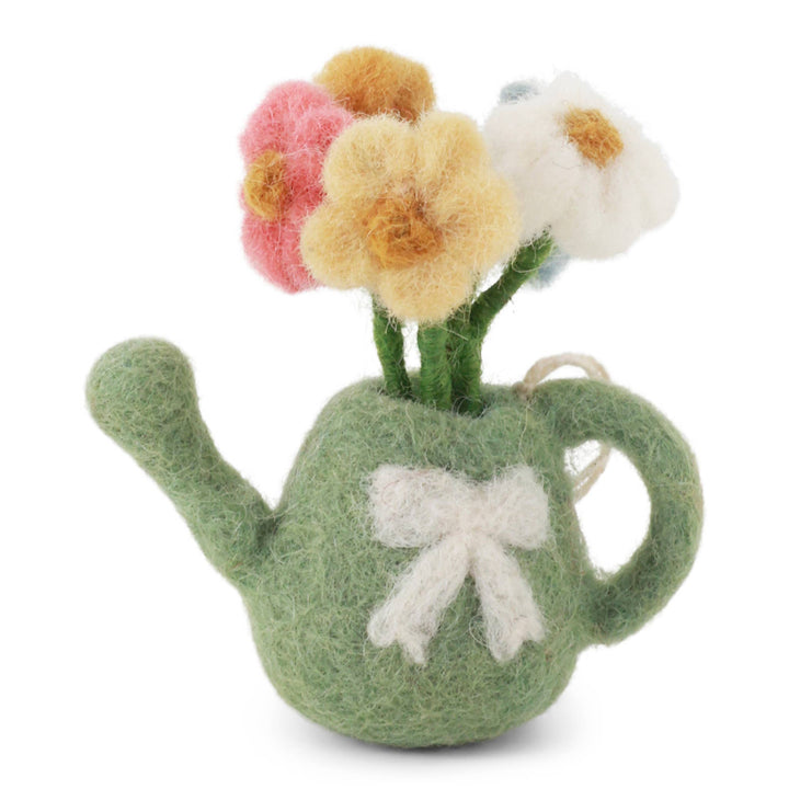 Watering Can Wool Ornament