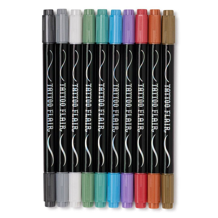 Tattoo Flair Metallic Markers
