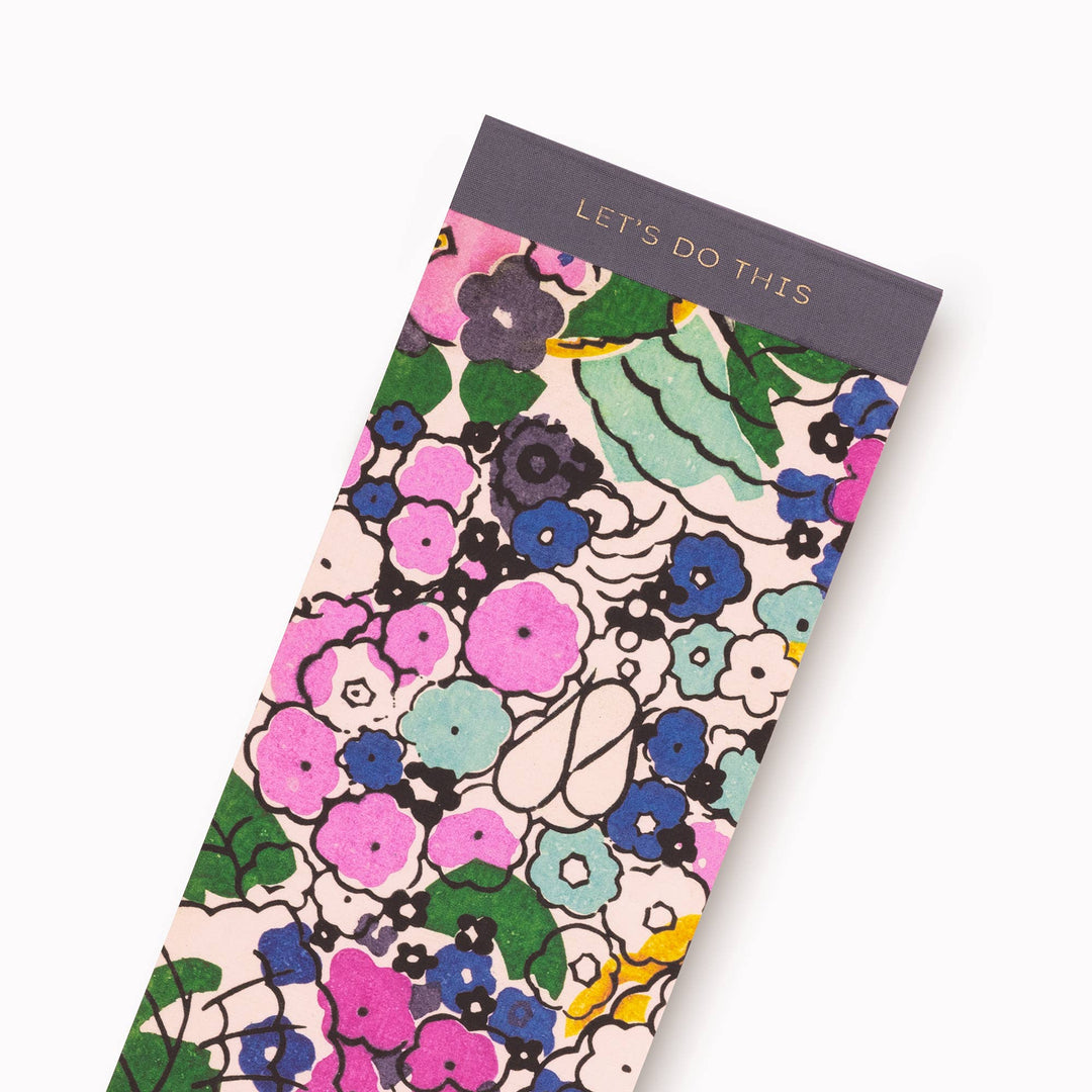 Floral Long List Pad