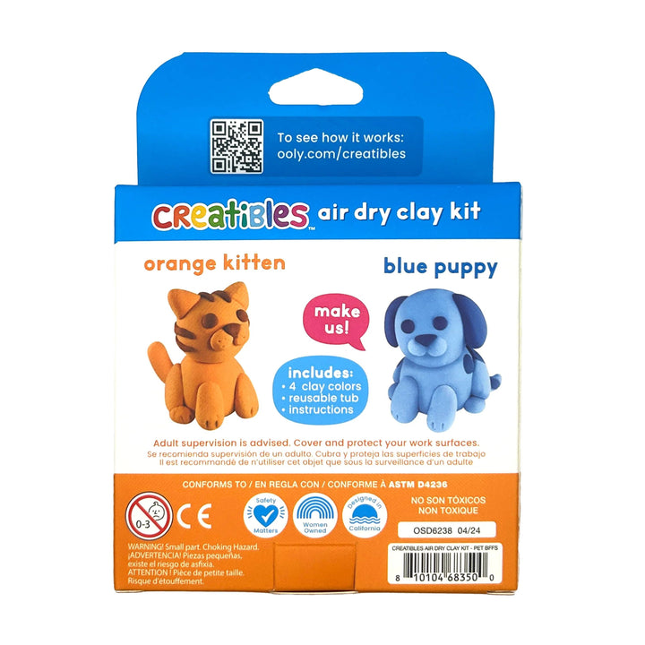 Mini Air-Dry Clay KitPet BFFs