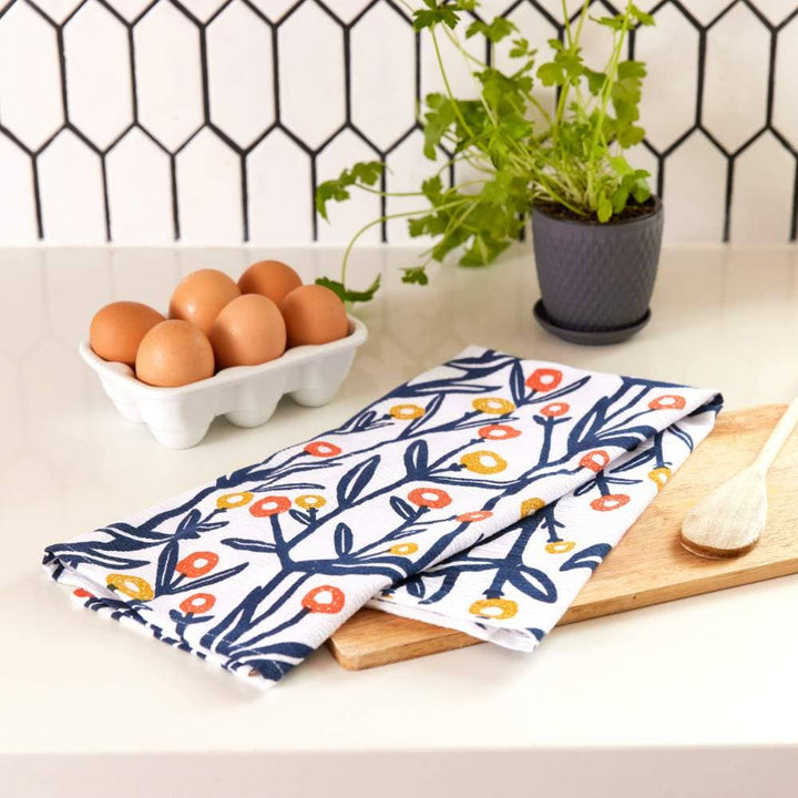 Field of Flowers Cotton Kitchen Towel Set