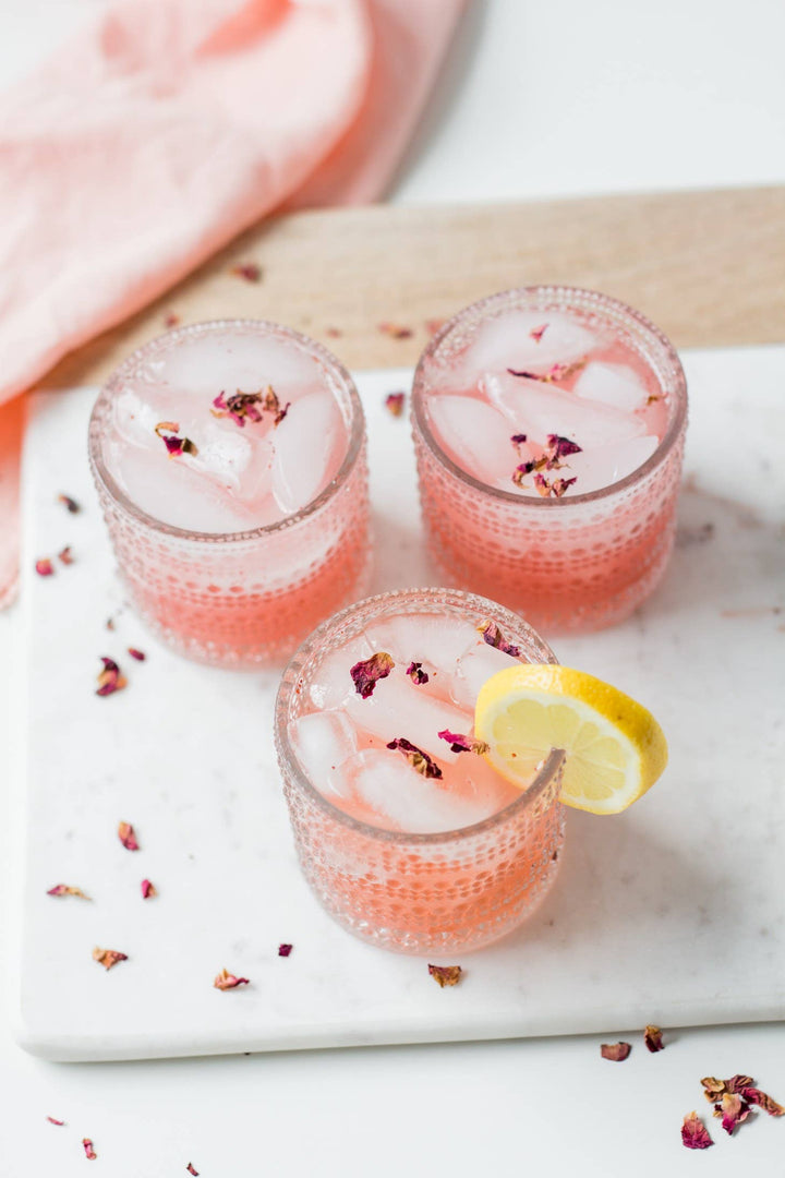 Rose Honey Lemon Cocktail or Mocktail Mixer