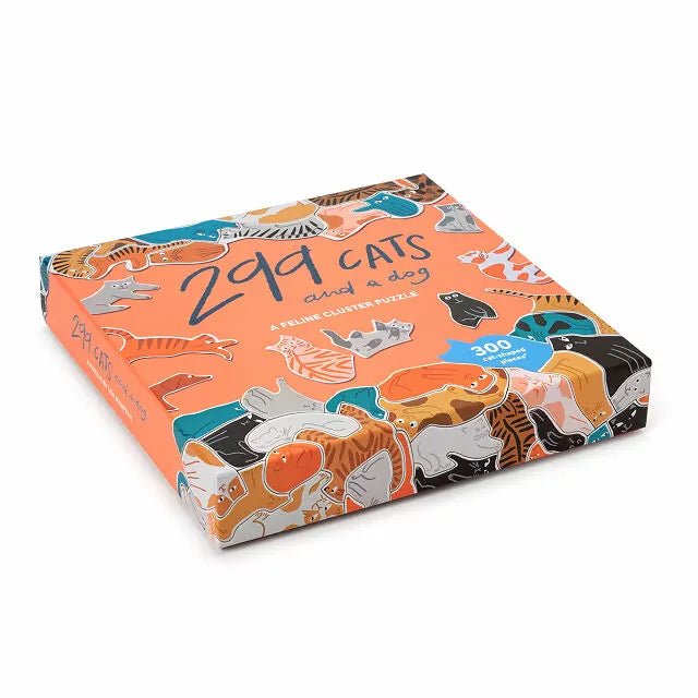 299 Cats and a Dog Puzzle - Merry PigletsChronicle Books