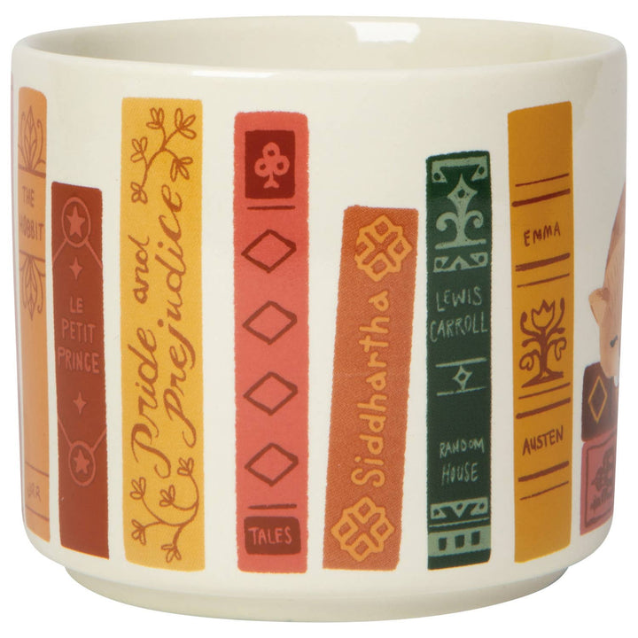 Cozy Book Club Mug with Lid