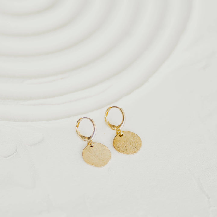 Gold Hailey Drop Earrings