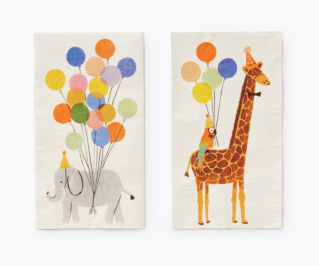 Party Animals Guest Napkins