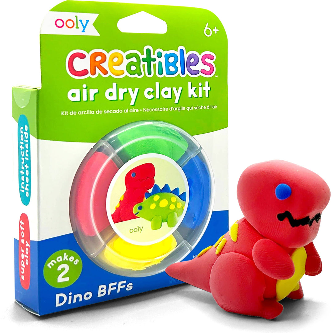 Mini Air-Dry Clay Kit: Dino BFFs