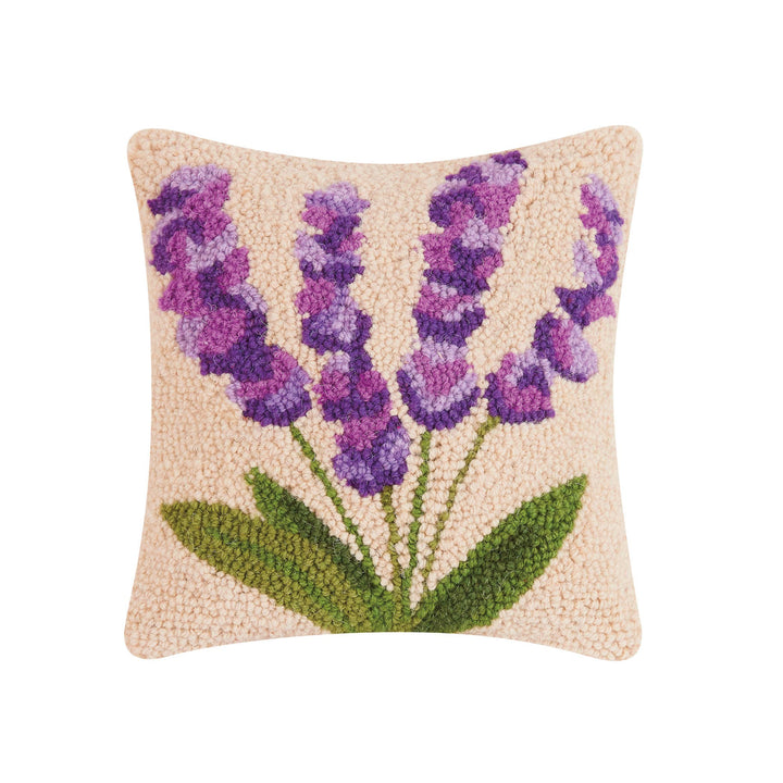 Lavender Bouquet Wool Pillow - Merry Piglets