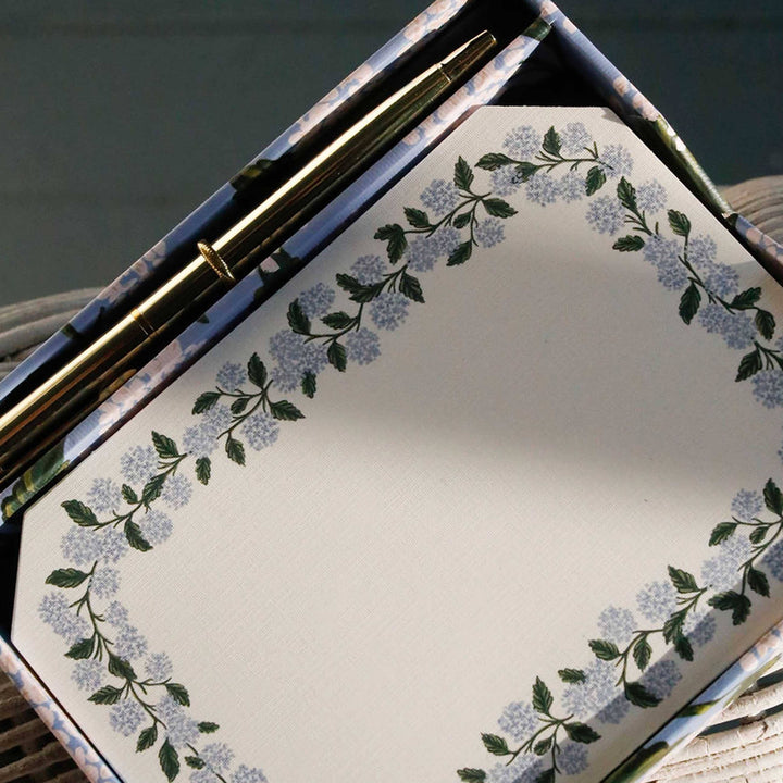 Hydrangea Note Writing Set