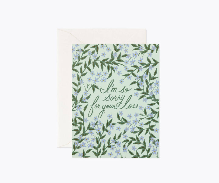 Laurel Sympathy Greeting Card