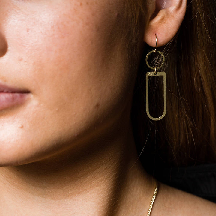 Axiom Geometry Earrings - Merry Piglets