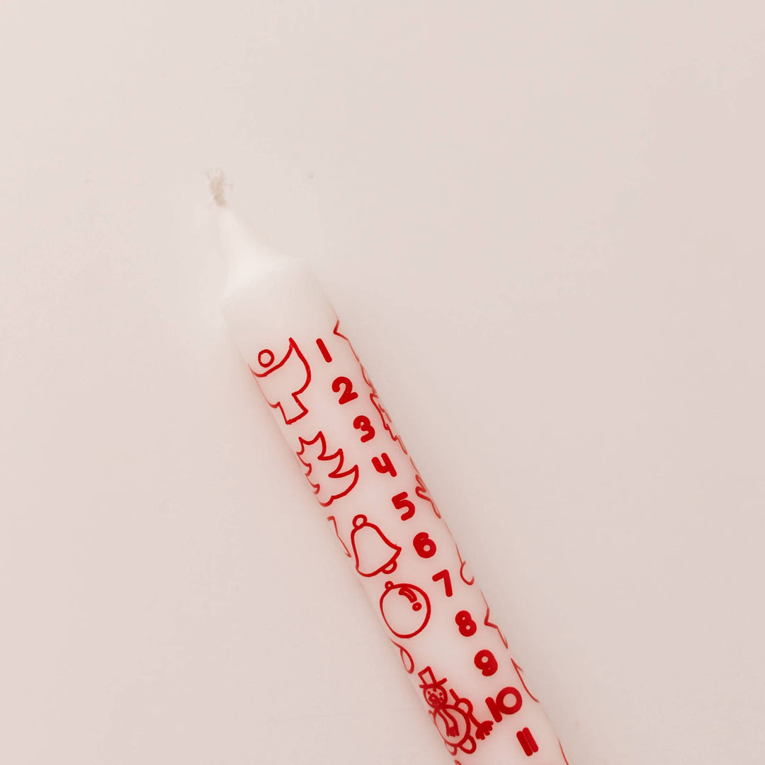Advent Taper Candle
