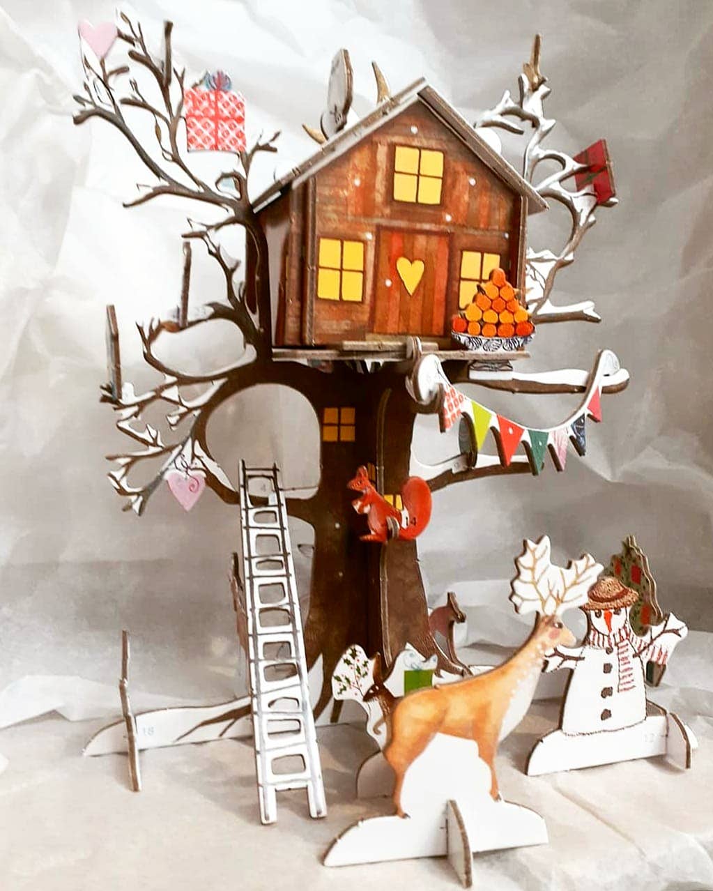 Christmas Treehouse 3D Advent Calendar
