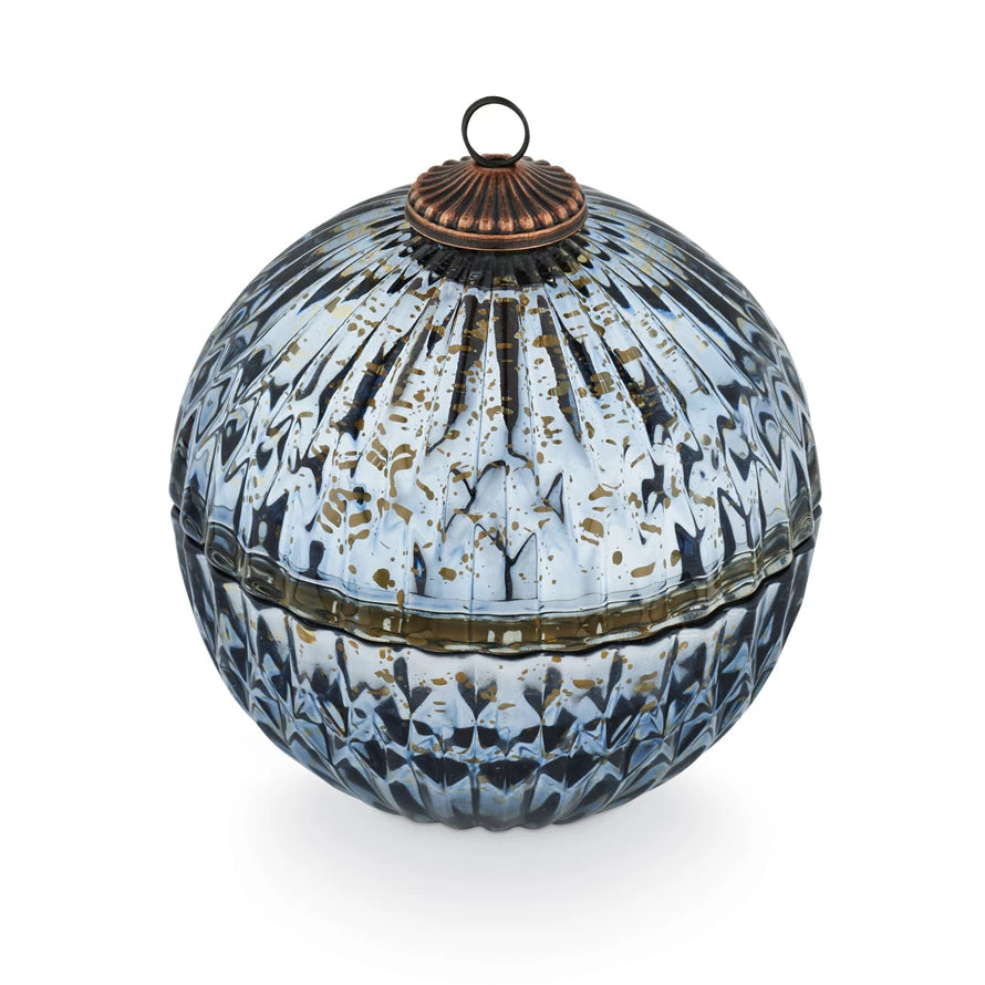 Mercury Glass Ornament Candle - 5 Varieties