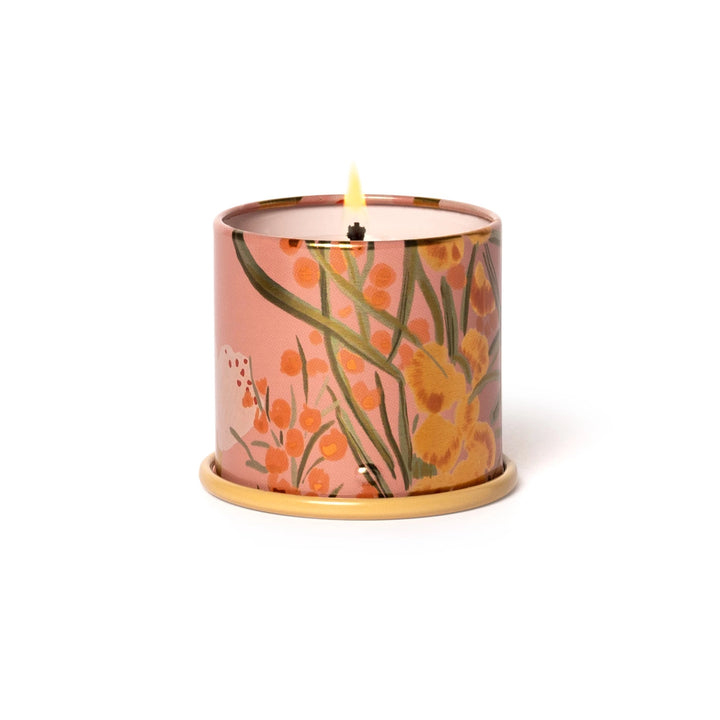 Paloma Petal Tin Candle