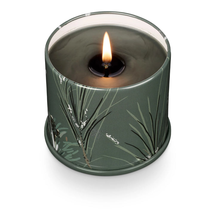 Balsam & Cedar Small Soy Tin Candle