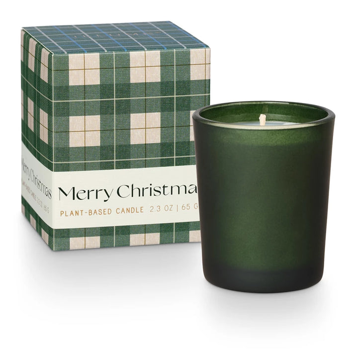 Balsam & Cedar Merry Christmas Votive Candle