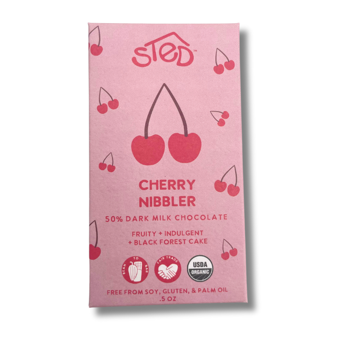 Cherry Nibbler Mini Chocolate Bar