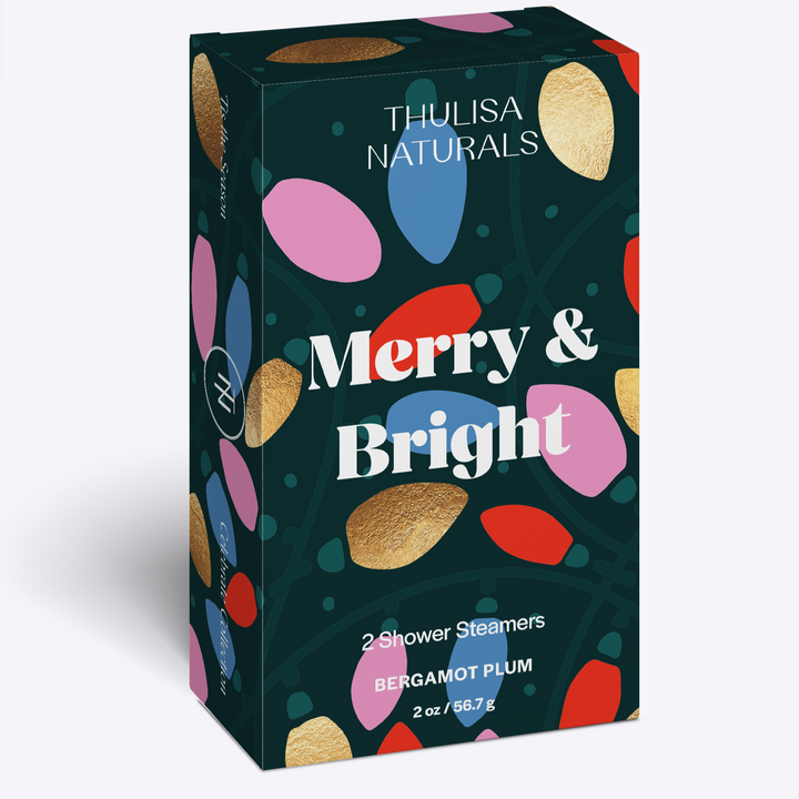 Bergamot & Plum Holiday Shower Steamers