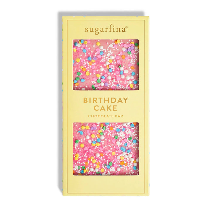 Pink Chocolate Happy Birthday Bar