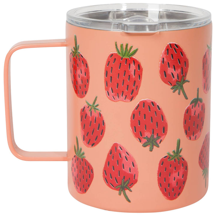 Berry Sweet Insulated Travel Mug - Merry Piglets