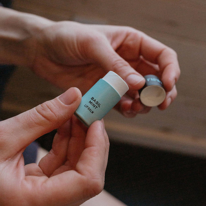 Basil Mint Organic Lip Balm