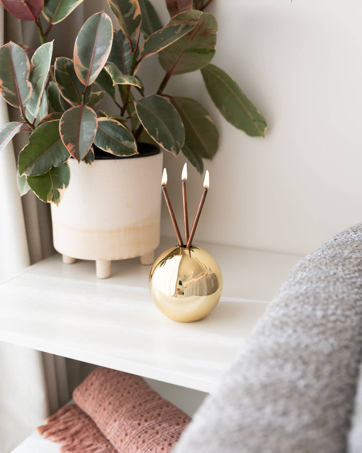 Gold Metallic Everlasting Neva Vase