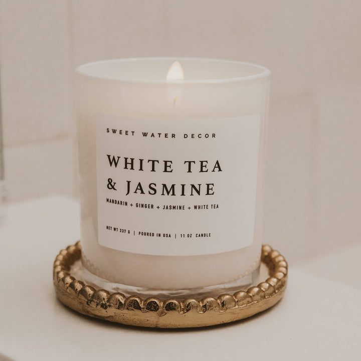 White Tea and Jasmine Soy Candle