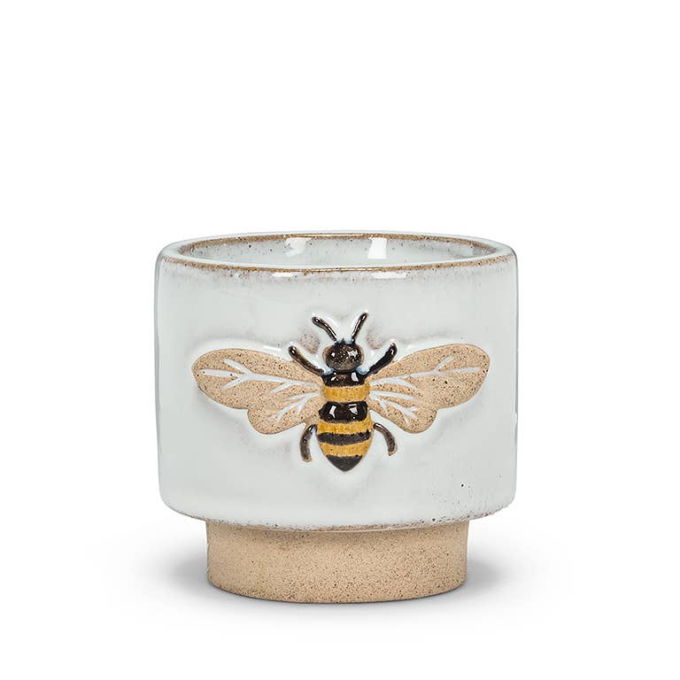 Embossed Bee Planter