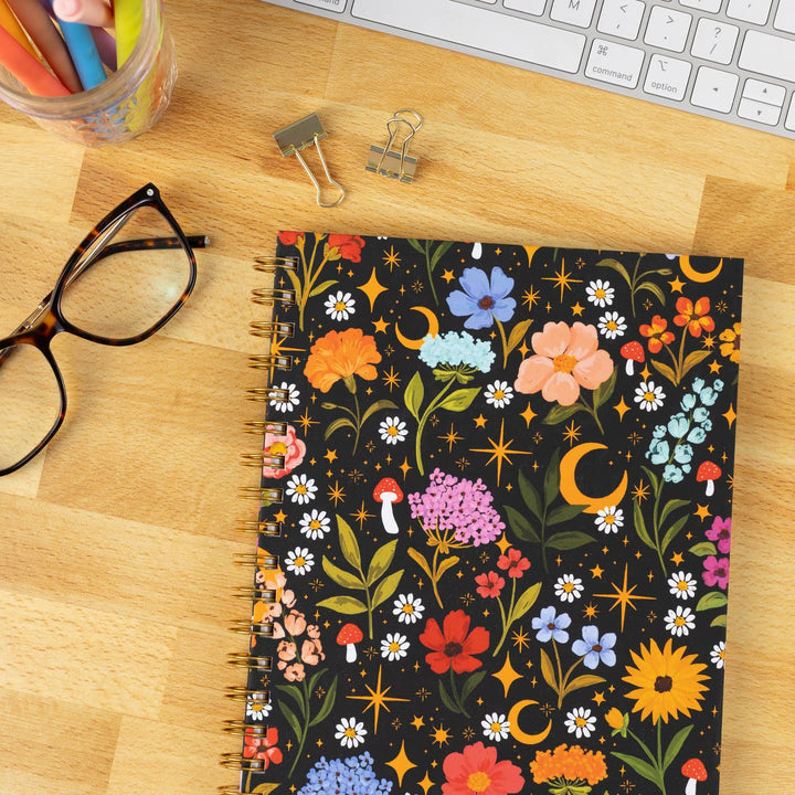 Celestial Garden Hardcover Notebook