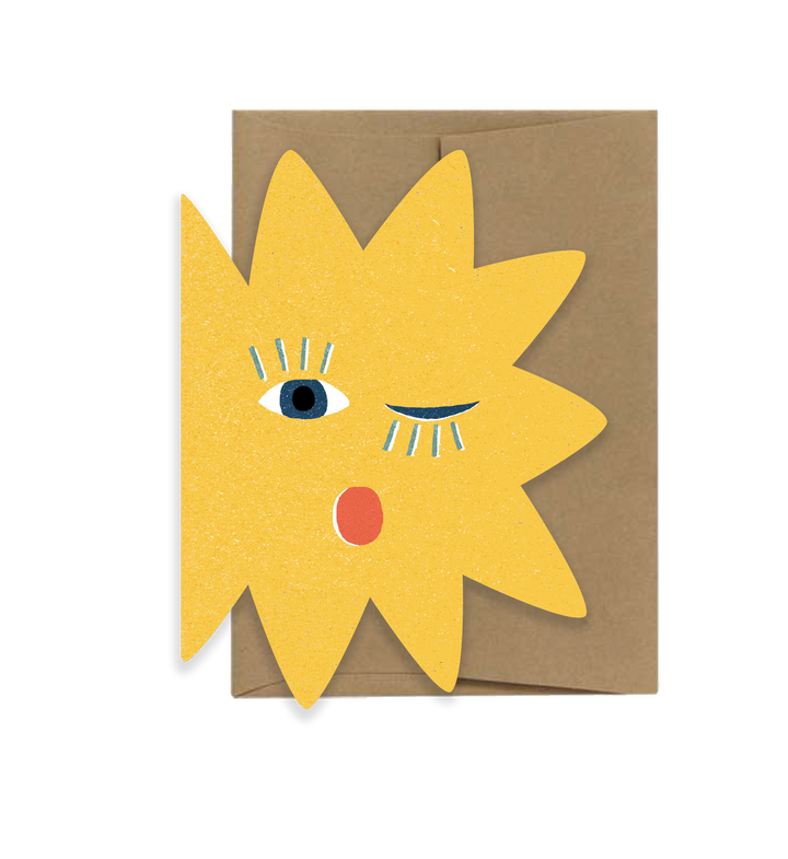 Star Blink Greeting Card
