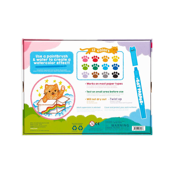 Cat Parade Gel Crayons - Merry Piglets