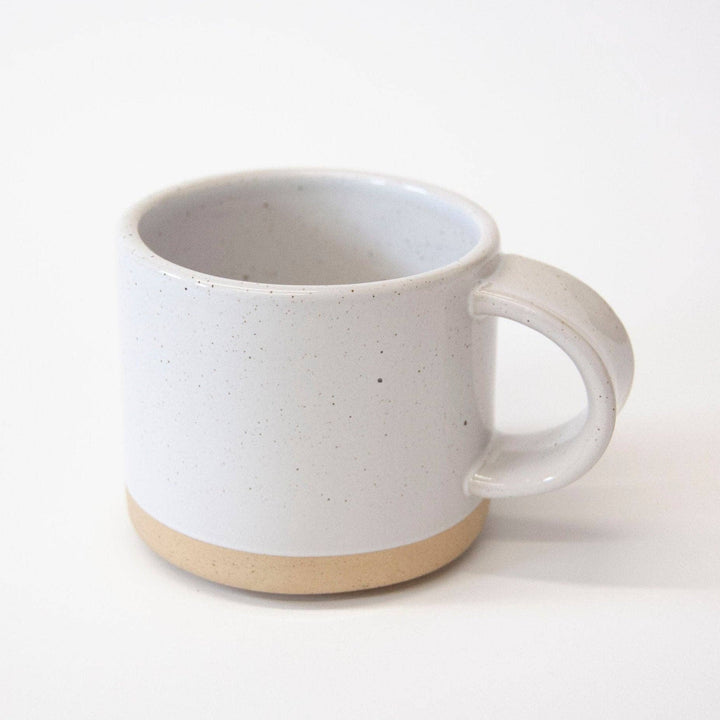 Speckled Stoneware Mug with Lid