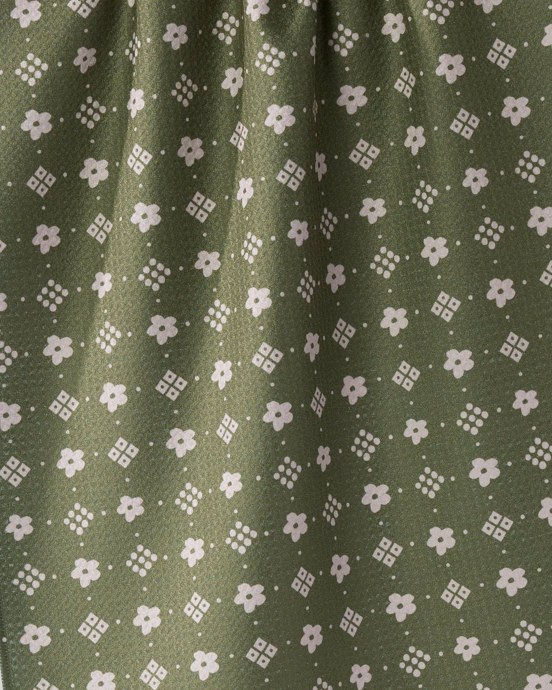 Green Gables Geometry Tea Towel