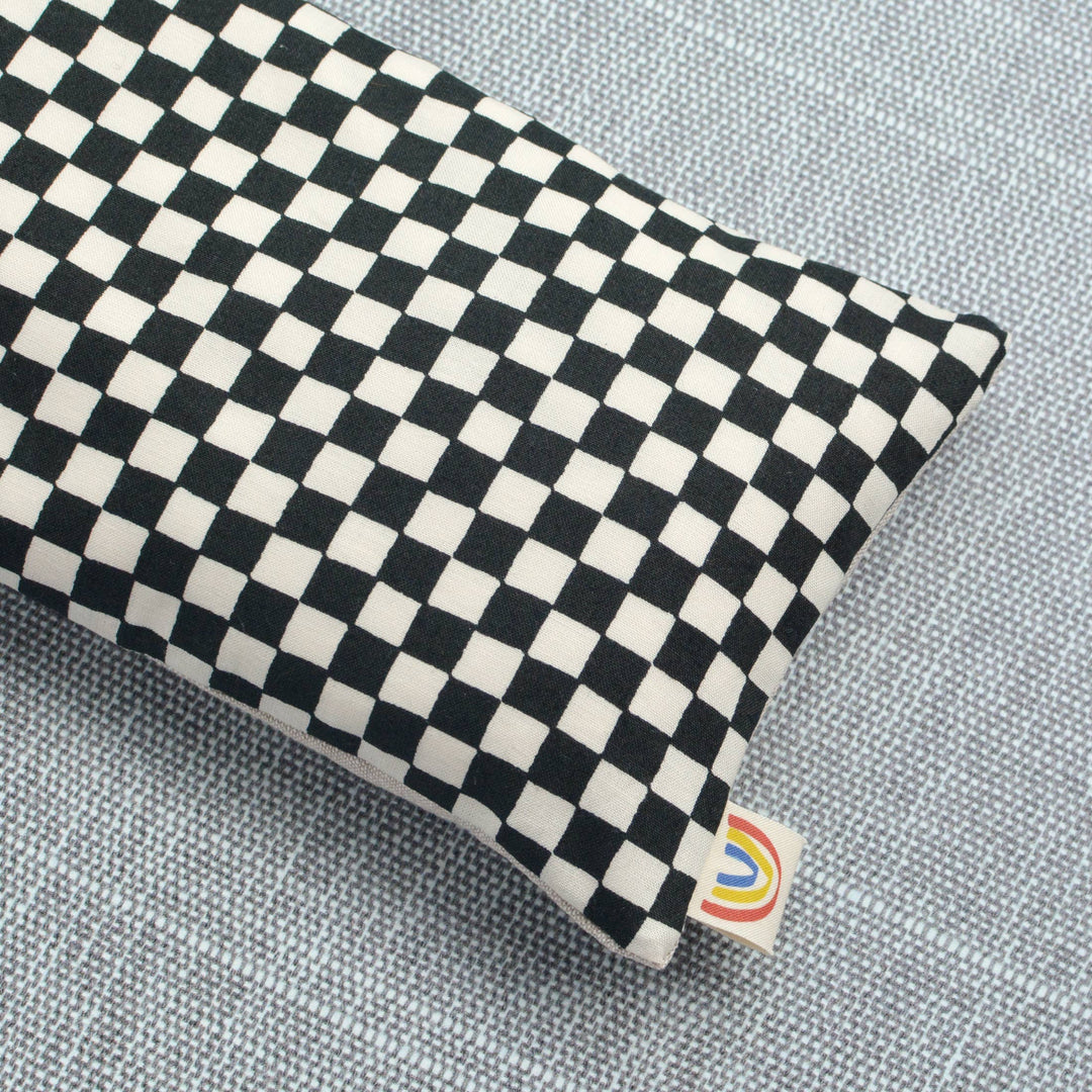 Weighted Lavender Eye Pillow: Checkerboard