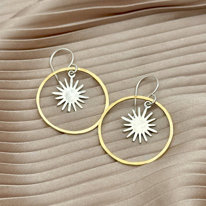 Gold & Silver Twilight Earrings